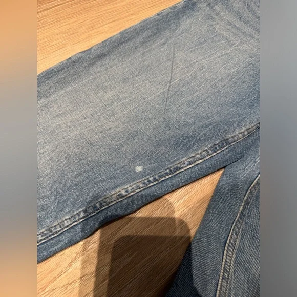 Abercrombie & Fitch Light Blue Straight Leg Jeans - Picture 11 of 11